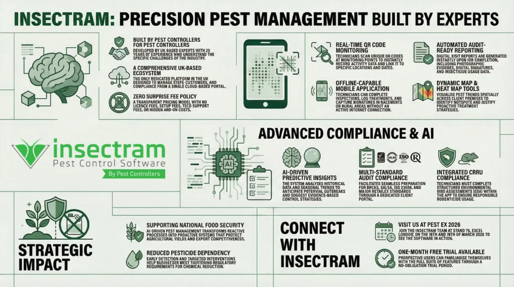 Pest Ex 2026: See Insectram Pest Control Software in Action